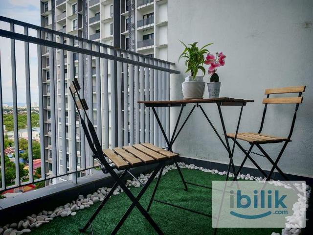 ☕ Balcony Room @ Luminari Butterworth | Pool View & Mini Sofa Corner ‍♂️