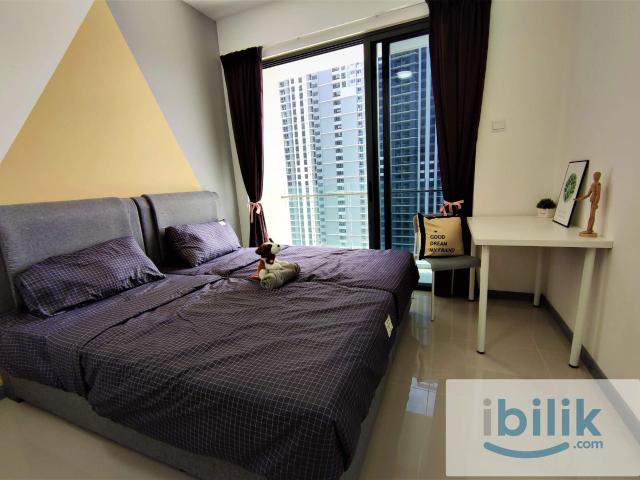 Balcony Room @ United Point Kepong | Fully Furnished + Free WiFi | Immediate Move In