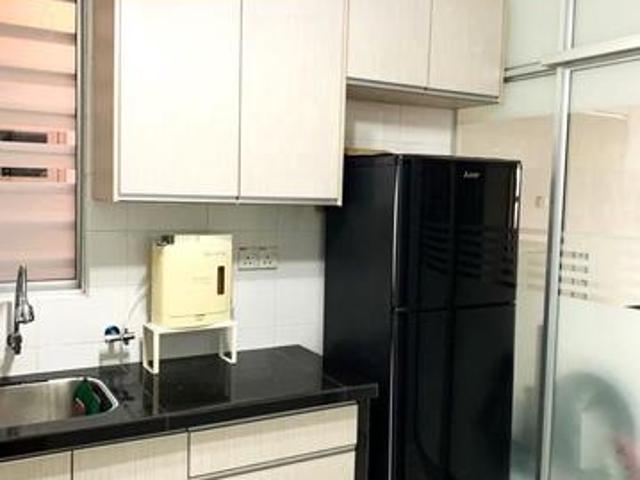 BALCONY 2 Car Parks The PULSE Gelugor Full Renovated Wardrobe