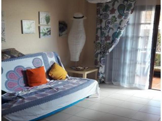 Balcon del mar. Piso 1 habitacion con terraza, garake en arona en urbanizacion de lujo
