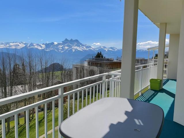 BALCON PANORAMIQUE, AU PIED DES PISTES ET PAISIBLE