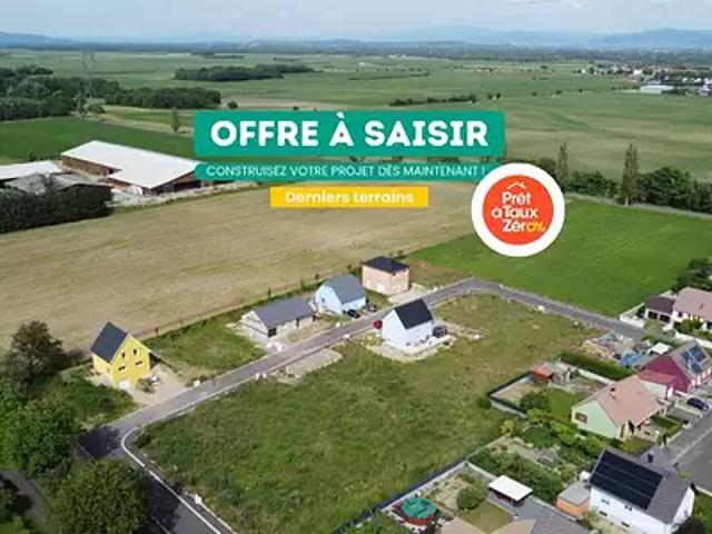 Balgau 68740 Programme neuf terrain neuf à vendre