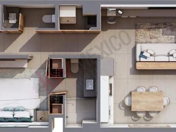 BÁLICA: El Lujo de Vivir en Armonía con la Naturaleza, Departamento 1 habitación!