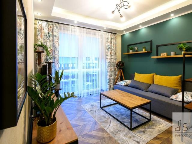 Balkon, 2 pokoje, 35m², ul. Opolska 15, tramwaj Wrocław