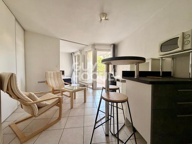 BALMA T2 MEUBLÉ DE 28 M² AVEC BALCON ET PARKING