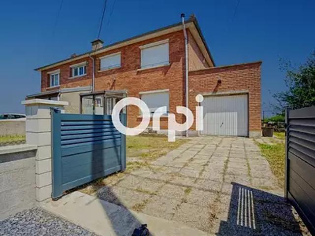 Bapaume 62450 Achat / Vente maison 4 pièces t4 jardin terrasse