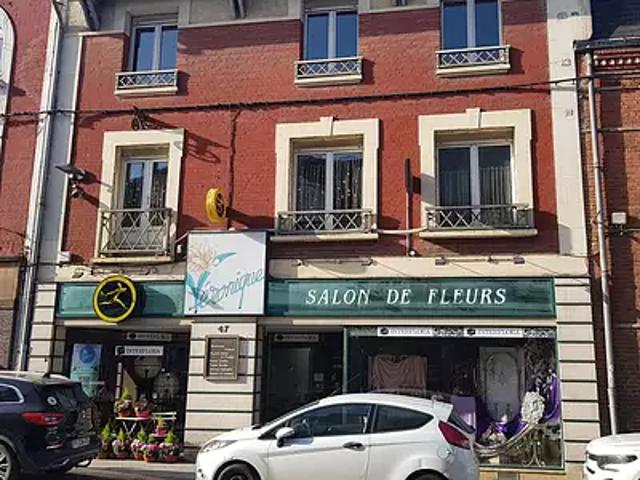 Bapaume 62450 Achat / Vente immeuble au dernier étage cave