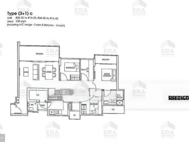 Bartley Residences D19, Apartment