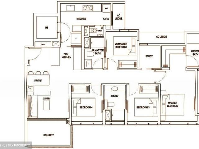 Bartley Vue D19, Apartment