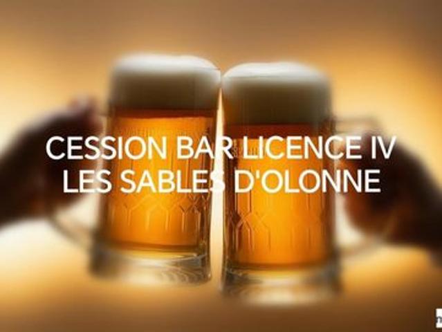 FONDS DE COMMERCE LICENCE IV AUX SABLES D'OLONNE