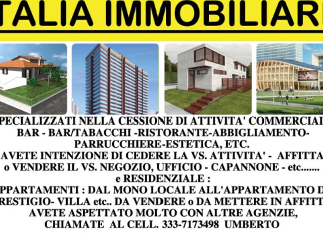 BAR TABACCHI VENDESI E CERCASI A MILANO E PROVINCIA