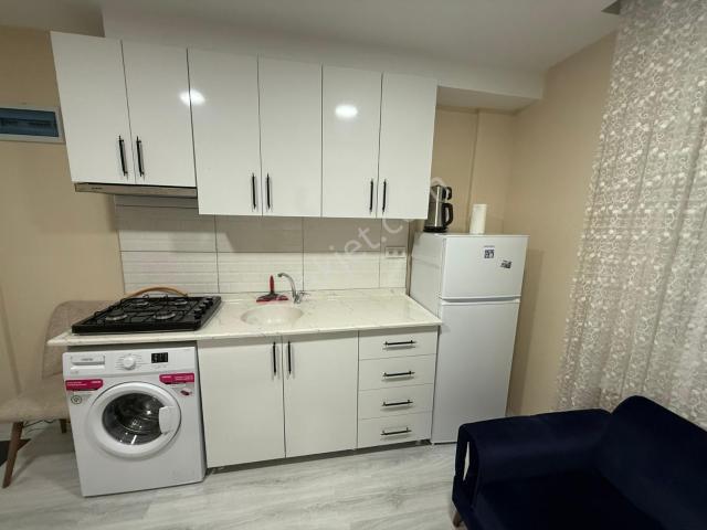 Baraj Yolunda Tertemiz Güvenlikli 1+1 Eşyalı Kiralık Daire