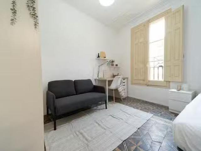 Bonito Habitación en Carrer de Santa Anna, El Gòtic
