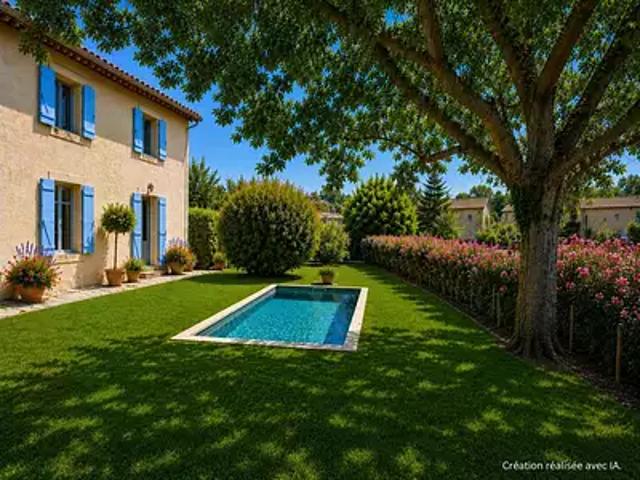 Barbentane 13570 Achat / Vente maison 4 pièces t4 jardin terrasse