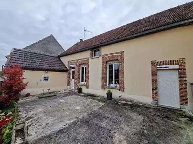 Barbonne Fayel 51120 Location maison 4 pièces t4 cave