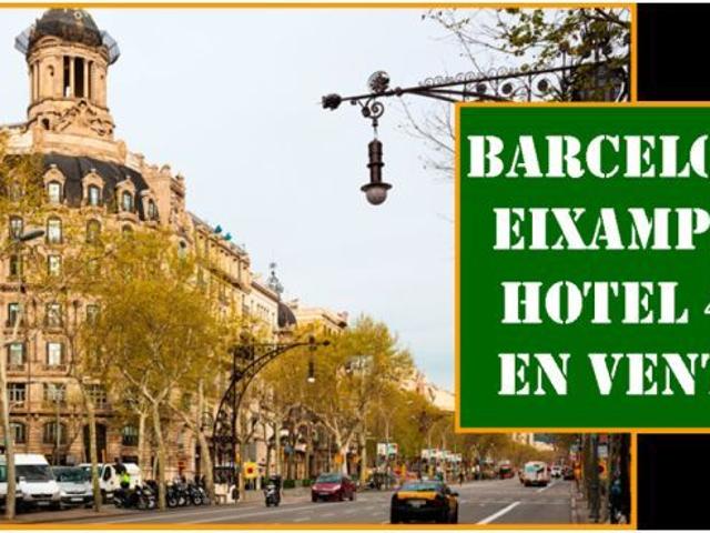 BARCELONA. HOTEL 4 ESTRELLAS EN VENTA