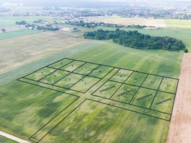 Barcin Wieś, 1040 m² Działka