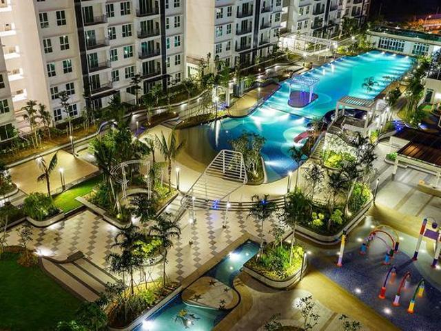 BARE UNIT Imperial Residence 1100sf Block A Mid Floor 2cp Sungai Ara