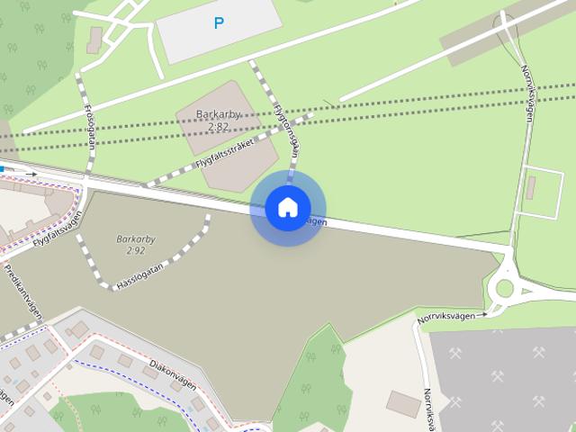 Barkarbyvägen, Järfälla