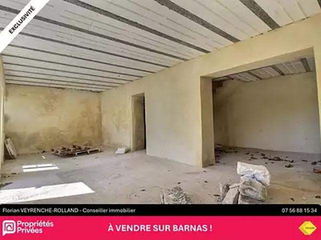 Barnas 07330 Achat / Vente maison 9 pièces t9 terrasse cave