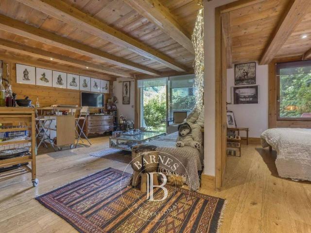 BARNES CHAMONIX APPARTEMENT 3 PIÉCES CENTRE VILLE JARDIN F