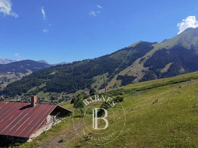 BARNES ARAVIS LA CLUSAZ CHALET D'ALPAGE A RENOVER ENVIRONNEMENT UNIQUE