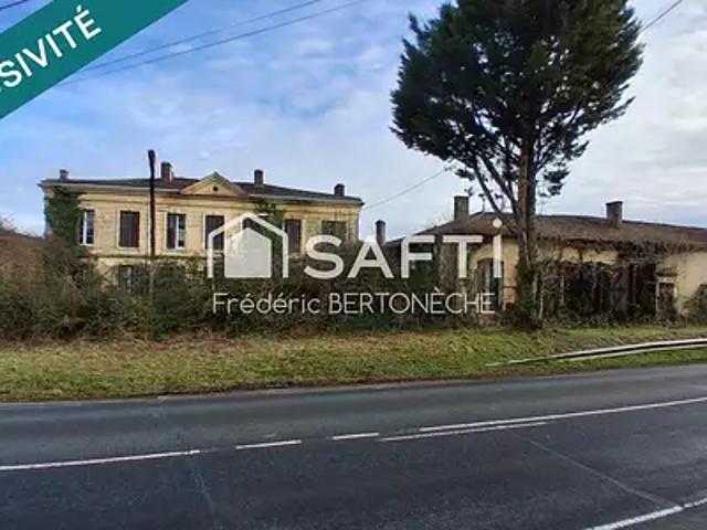 Baron 33750 Achat / Vente maison 10 pièces t10