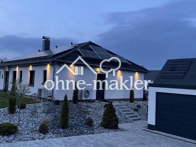 Barrierefreier Bungalow 180 Meter vom Plauer See entfernt. Einfamilienhaus Luxus ausgestattett MV