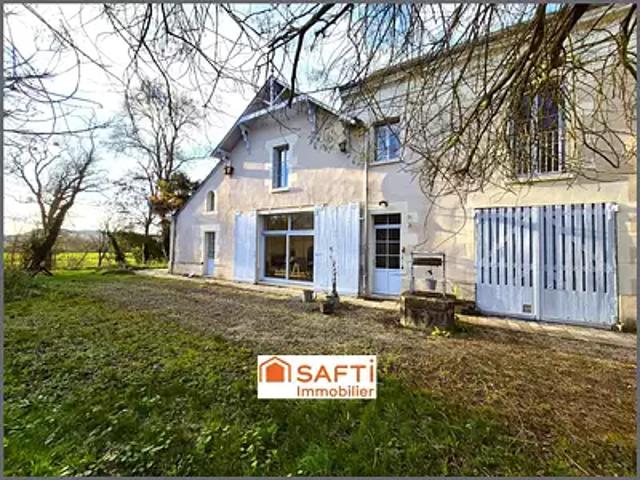 Barrou 37350 Achat / Vente maison 8 pièces t8 terrasse parking
