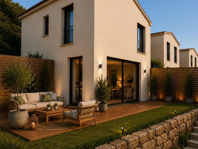 Bastelicaccia: maison neuve T4 à vendre avec garage secteur. 106m² Bastelicaccia