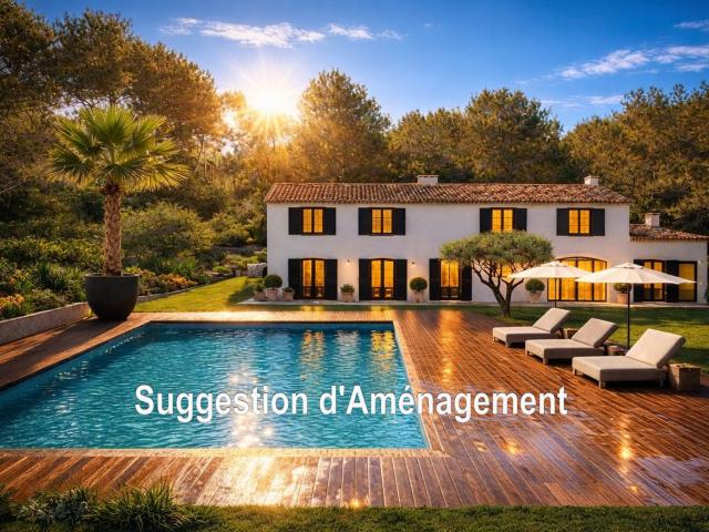 BASTIDE / MAISON AUBAGNE 362 m2 sur terrain de 9753 m2 Piscine AU CALME et SANS AUCUN VIS à Vis