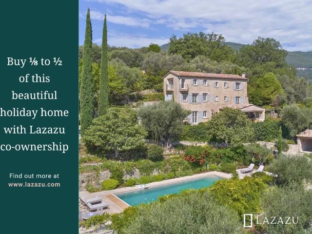 Bastide historique du 18ème siècle sur la Côte d’Azur 370m² Opio