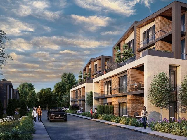 Ekskluzywna willa z ogrodem w Bahçeşehir – luksus i komfort
