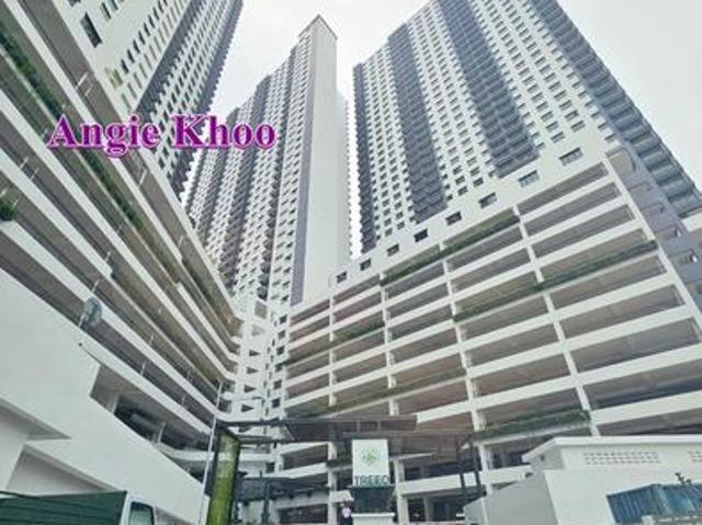 Basic unit 2 Car Parks Sungai Ara Cityview TreeO Condo 900sqft