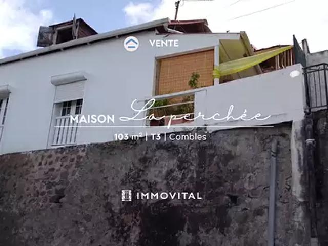 Basse Terre 97100 Achat / Vente maison 3 pièces t3