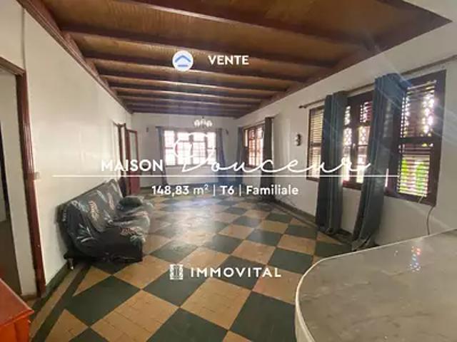 Basse Terre 97100 Achat / Vente maison 6 pièces t6