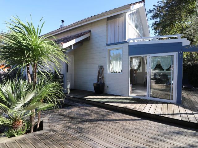 Bassin d'Arcachon, La Teste de Buch, chalet d'habitation 4 pièces, 3 chambres
