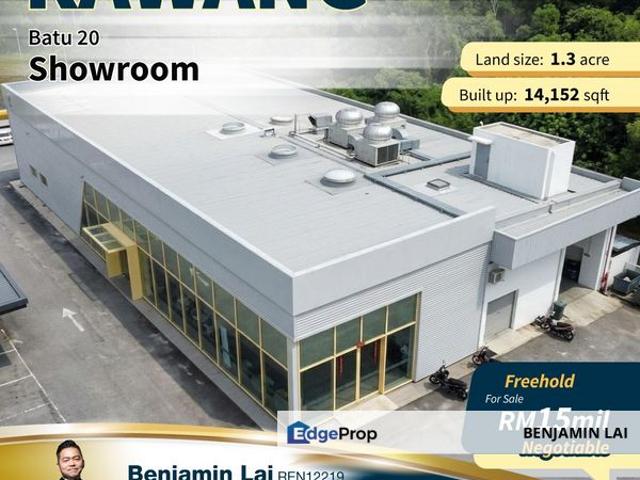 Batu 20, Rawang Showroom For Sale