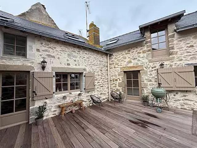 Batz sur Mer 44740 Achat / Vente maison 7 pièces t7 au dernier étage terrasse
