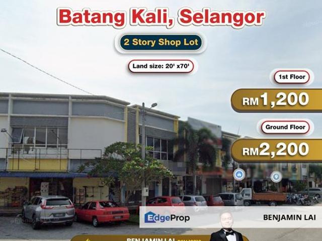 Batang Kali, Selangor 2 Story Shop Lot For Rent
