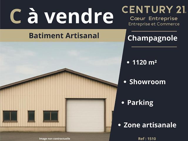Bâtiment artisanal à vendre Champagnole Espace technique et showroom