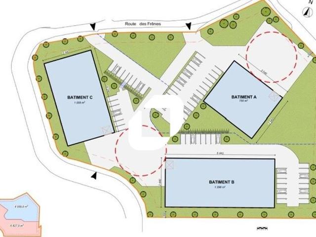 Bâtiment d'activité à vendre Arnas Visibilité A6
