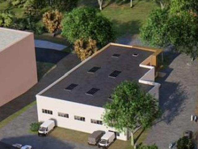 Bâtiment industriel d'une surface plancher de 757 m2