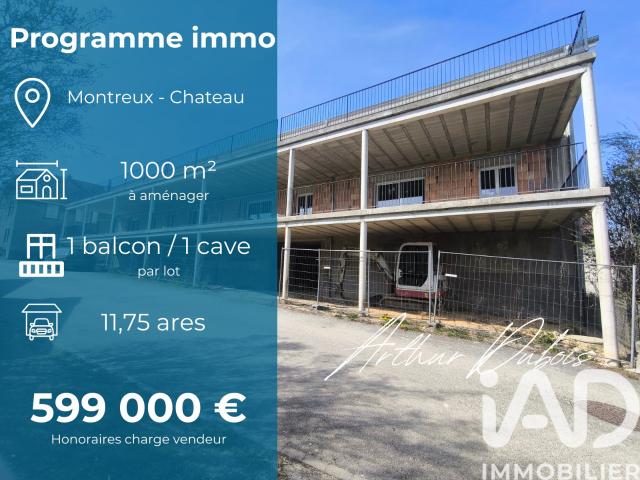 Bâtiment/immeuble 1 000 m²