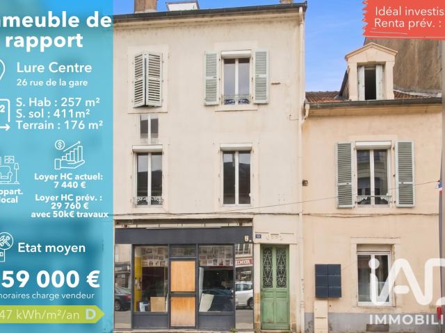Bâtiment/immeuble 411 m²
