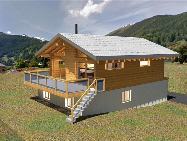 Bau von freistehenden Villen in Prarreyer