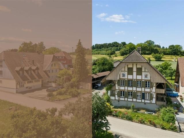 Bauernhaus mit Charme, Umschwung und attraktiver Baulandreserve