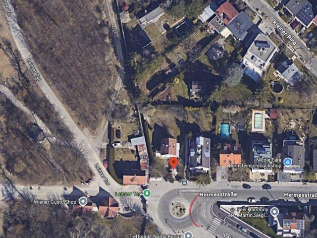 Baugrund beim Lainzer Tiergarten mit Altbestand