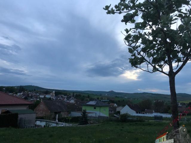 Baugrund mit Sicht auf die Burgruine Falkenstein!