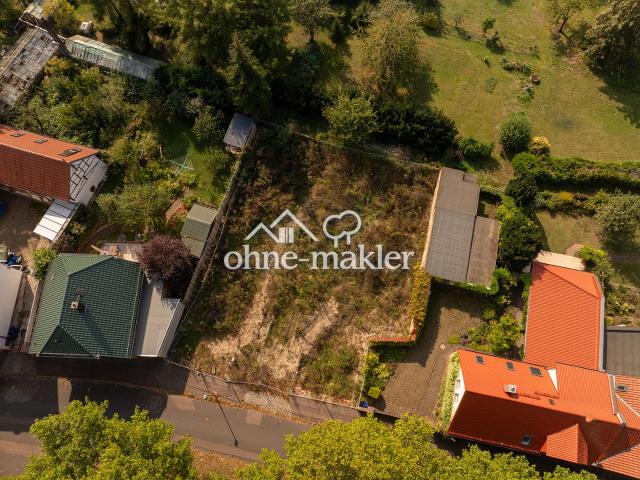 Baugründstück mit Blick auf den Mühlgraben / Saale inkl. Baugenehmigung für Mehrfamilienhaus